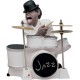 Antartidee - beeldje - drummer - drumstel - Jazz - Band - Italiaans - Design