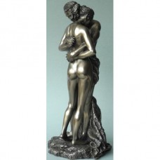 Erotisch bronskleurig beeldje van Body Talk lovers 83767uw