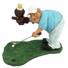 Golf Eagle putt beeldje Warren Stratford 1009gov