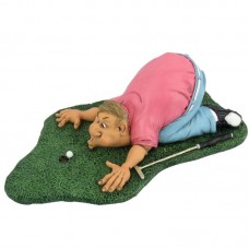 Golfer blow for par beeldje Warren Stratford 9009gov