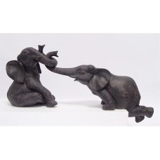 MadDeco - beeldje - twee - volwassen - olifanten