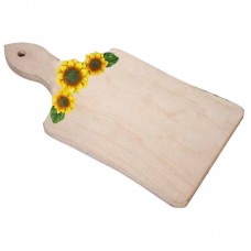 Zonnebloemen op houten snijplank Nadir Paolo Chiari 16nd05