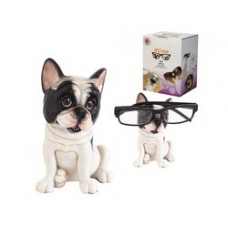 MadDeco - ludieke brillenstandaard Franse Bulldog pup - polystone - 13 cm hoog - onze kleine vriendjes - brillenhouder