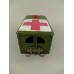 groene leger ambulance vintage maddeco
